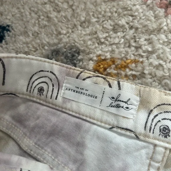 Anthropologie printed mini shorts 29‎ - Picture 5 of 6